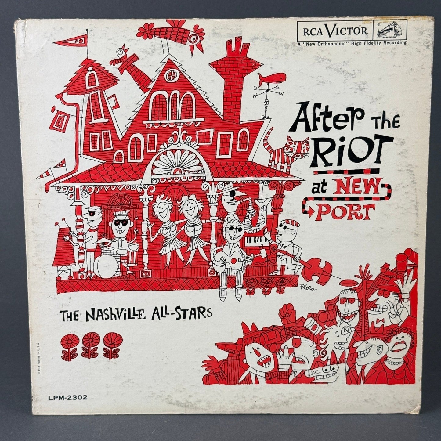 RCA Victor After the Riot at Newport Vinyl Record 12" Jazz LPM-2302 Mono Ex