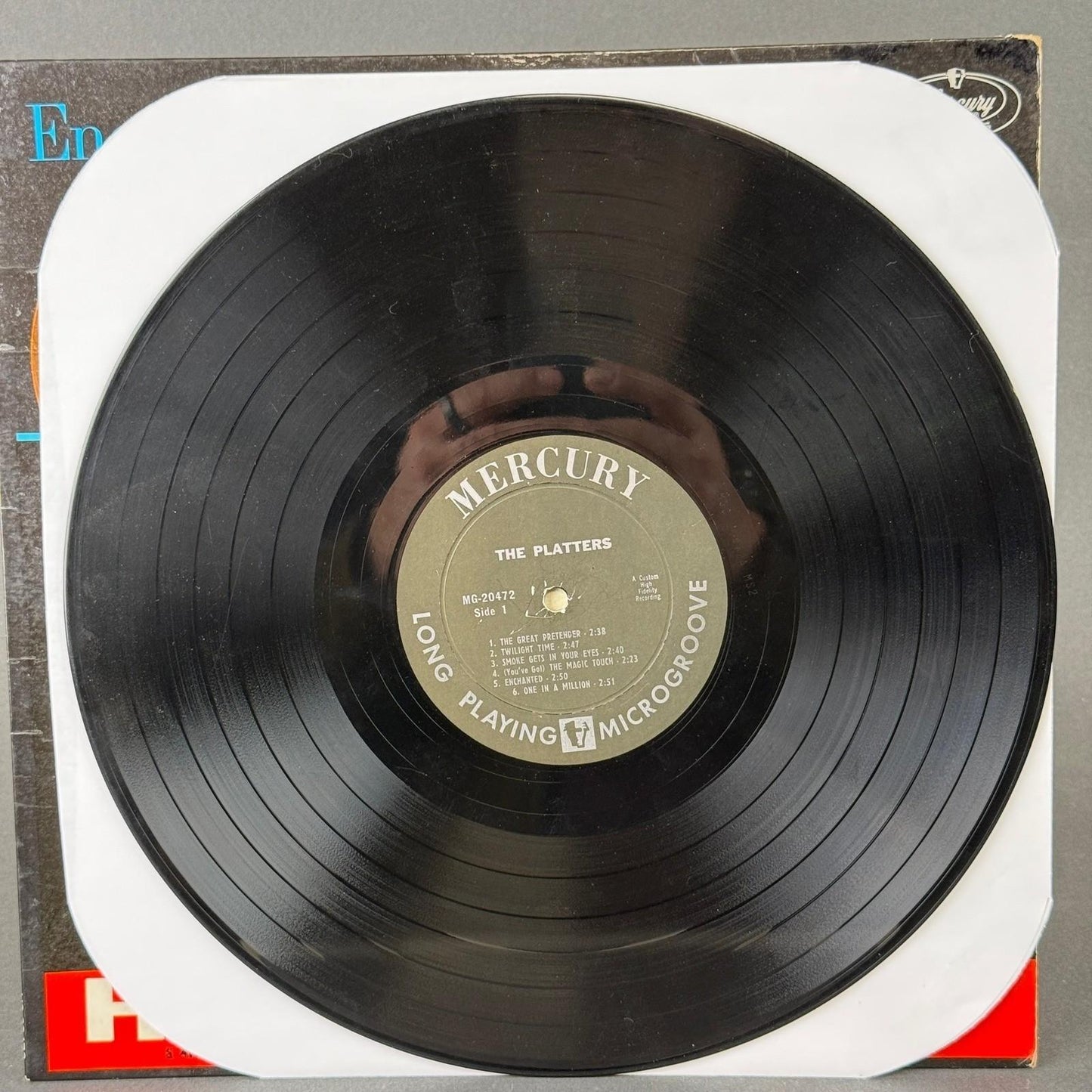 The Platters Encore Of Golden Hits Vinyl LP 12" Black EX MG-20472 Mercury