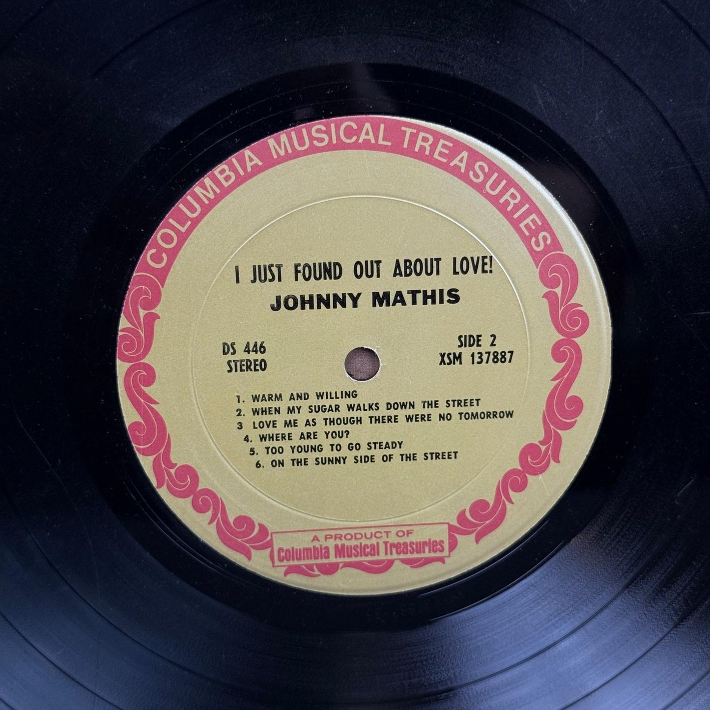 Lot of 4 Johnny Mathis Vinyl Records