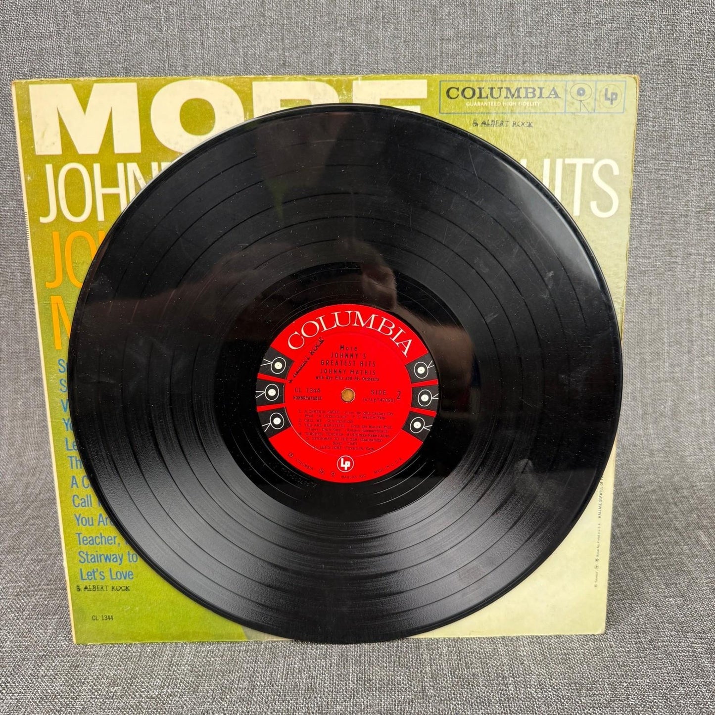 Lot of 4 Johnny Mathis Vinyl Records