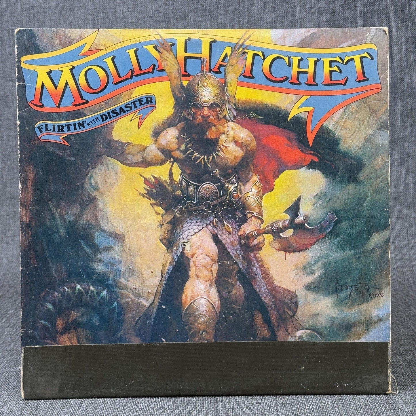 Molly Hatchet Flirtin' with Disaster LP Vinyl Record 1979 CBS inc.