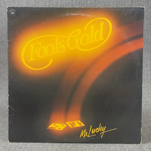 Fools Gold Mr. Lucky LP Vinyl Record 1977 CBS inc