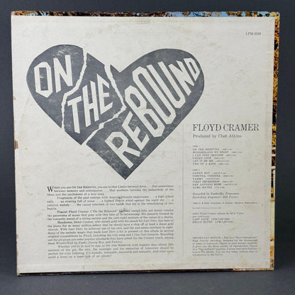 Floyd Cramer On the Rebound Vinyl LP 12" RCA Victor Records LPM-2359 Excellent