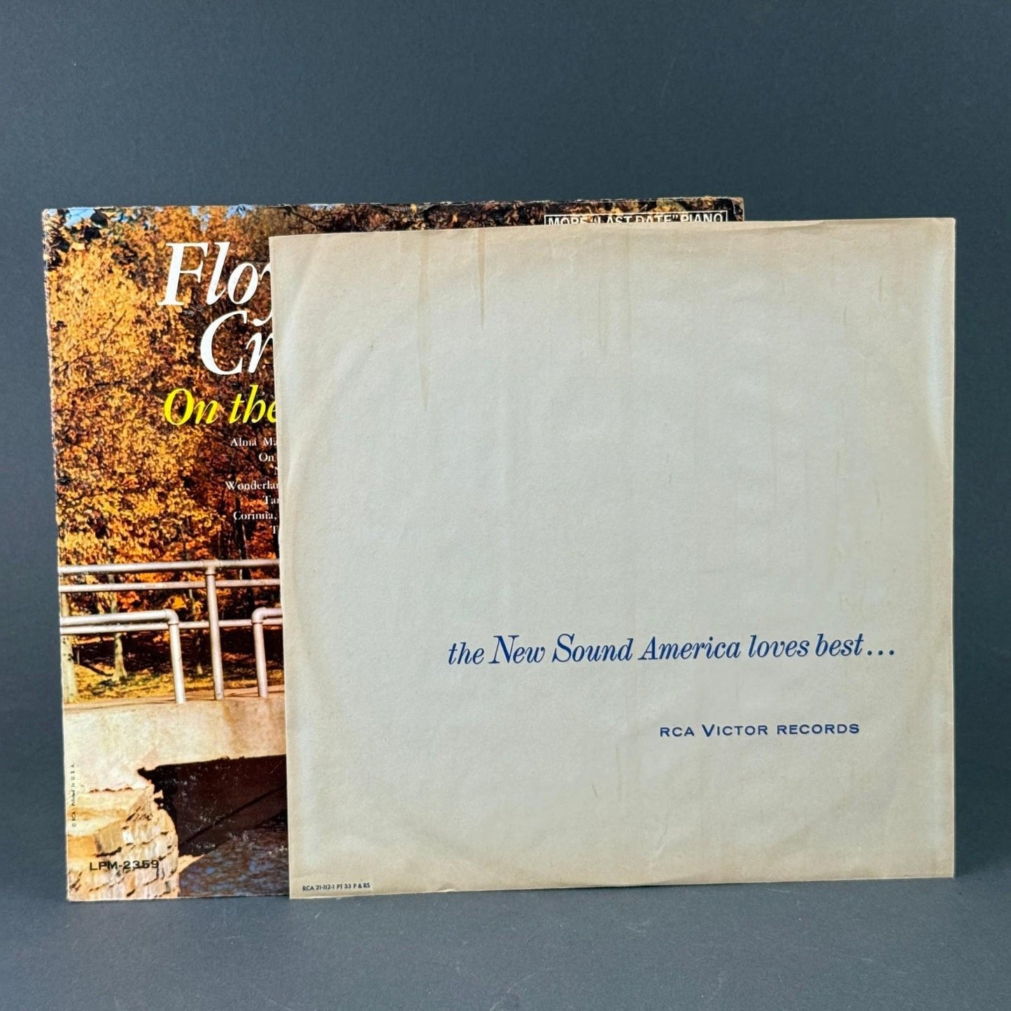 Floyd Cramer On the Rebound Vinyl LP 12" RCA Victor Records LPM-2359 Excellent