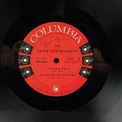The Calvin Jackson Quartet Self Titled Vinyl Columbia Records Six Eye (6 Eye)