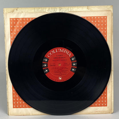Light and Right! - Neal Hefti Quintet, Columbia Records Six Eye (6 Eye) Vinyl