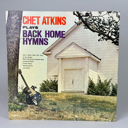 Chet Atkins Vinyl Record Lot of 4: Travelin, Back Home Hymns etc... VG