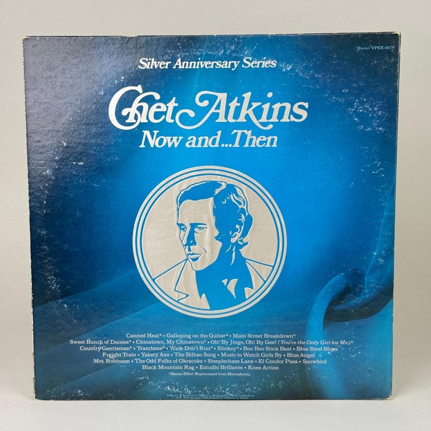 Chet Atkins Vinyl Record Lot of 4: Travelin, Back Home Hymns etc... VG