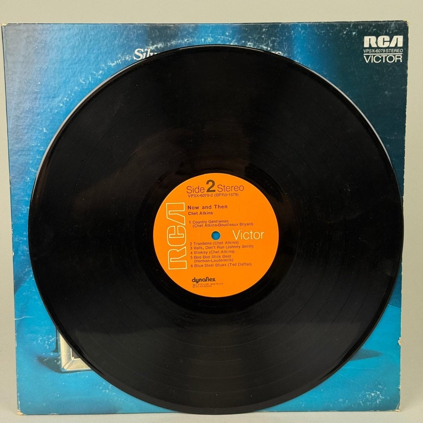 Chet Atkins Vinyl Record Lot of 4: Travelin, Back Home Hymns etc... VG