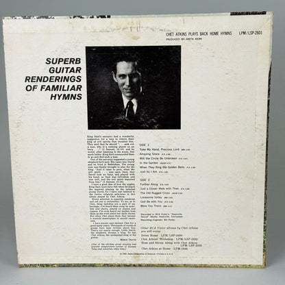 Chet Atkins Vinyl Record Lot of 4: Travelin, Back Home Hymns etc... VG