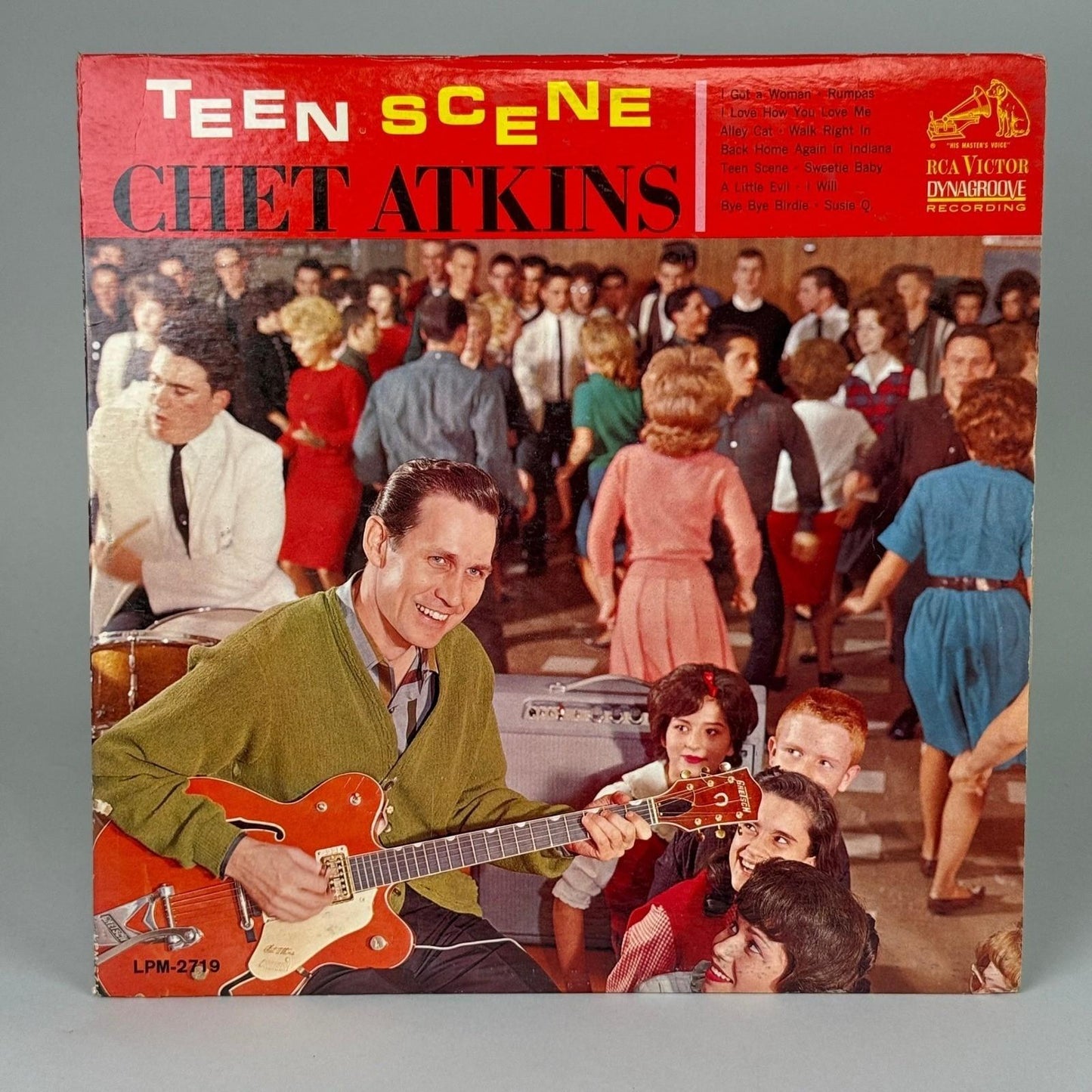 Chet Atkins Vinyl Record Lot of 4: Travelin, Back Home Hymns etc... VG