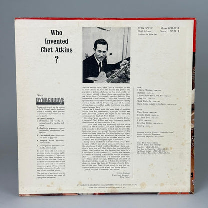 Chet Atkins Vinyl Record Lot of 4: Travelin, Back Home Hymns etc... VG