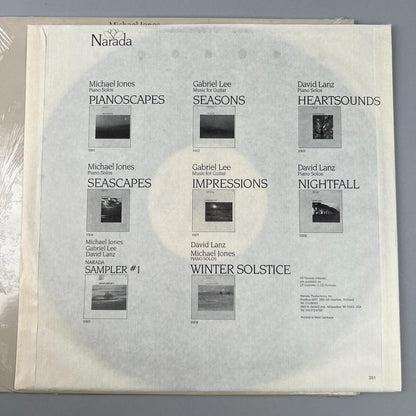 Michael Jones - Pianoscapes Vinyl Record, Near Mint Condition