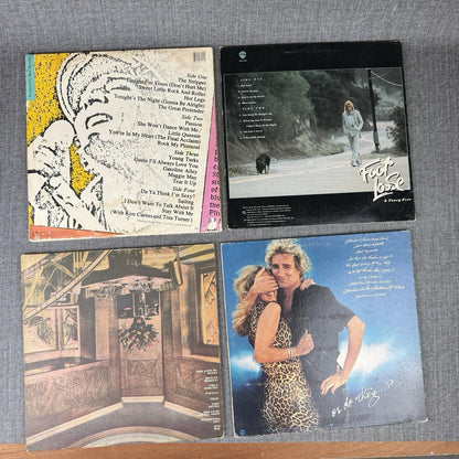 Rod Stewart Lot of 4 Vinyl Records