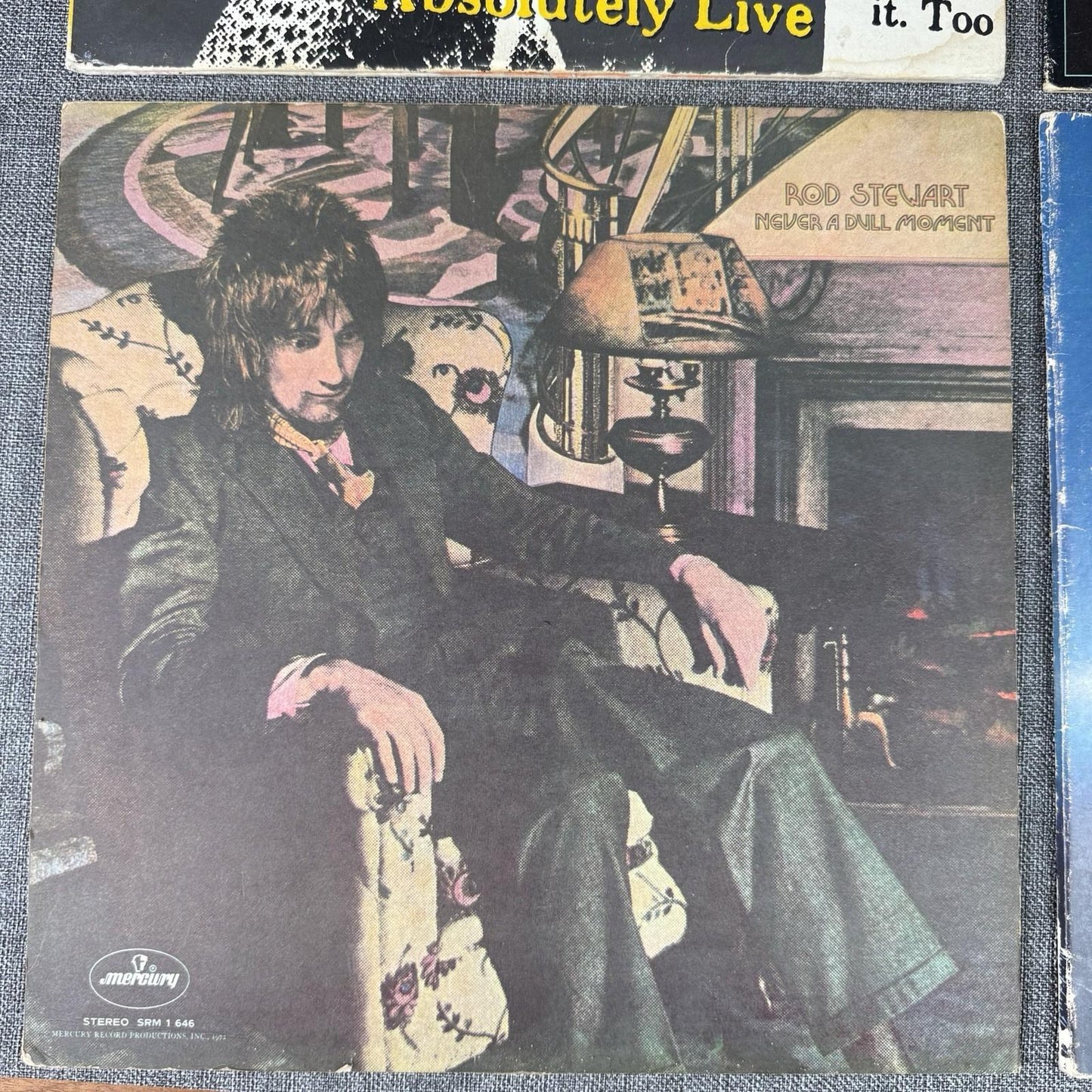 Rod Stewart Lot of 4 Vinyl Records