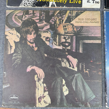 Rod Stewart Lot of 4 Vinyl Records