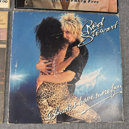 Rod Stewart Lot of 4 Vinyl Records