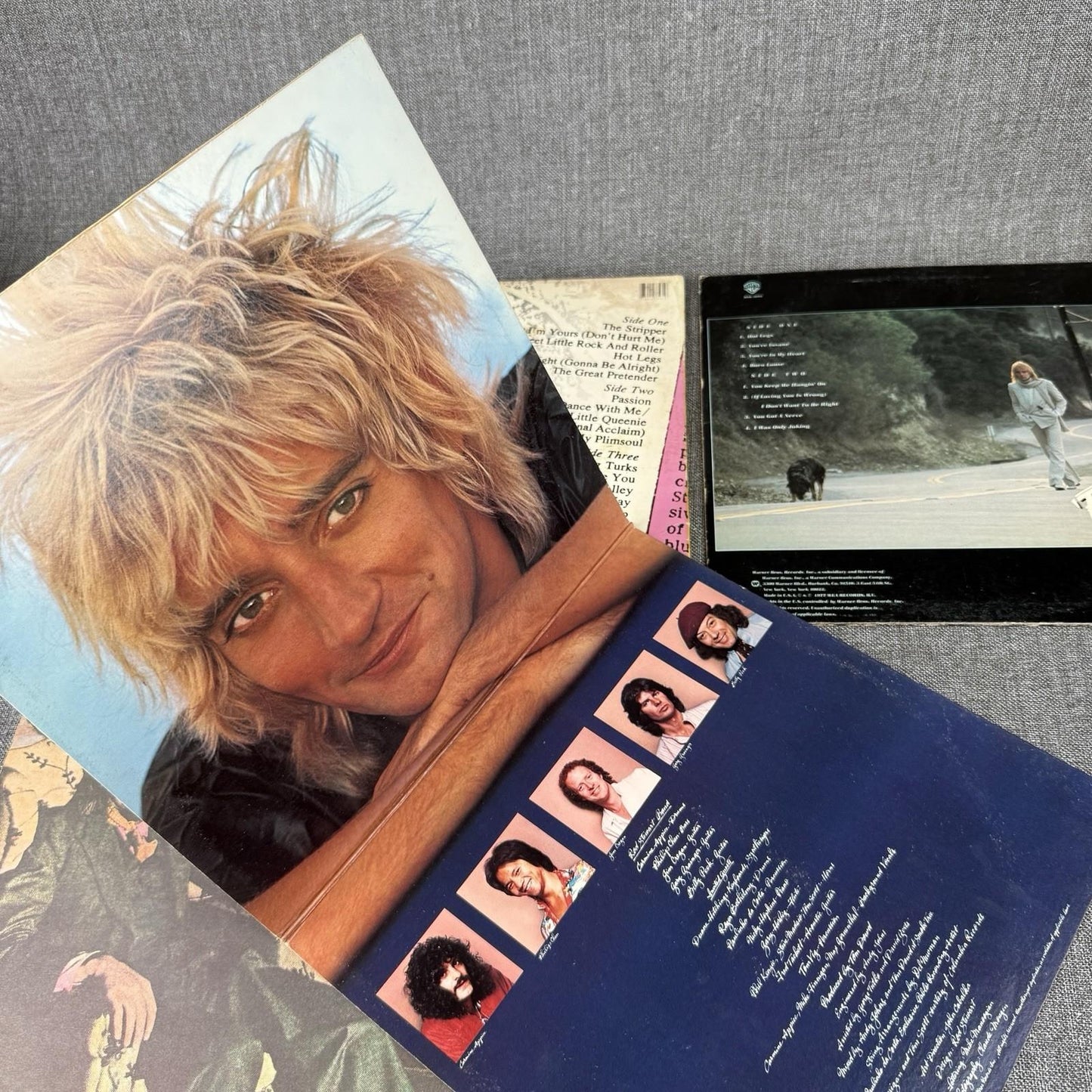 Rod Stewart Lot of 4 Vinyl Records