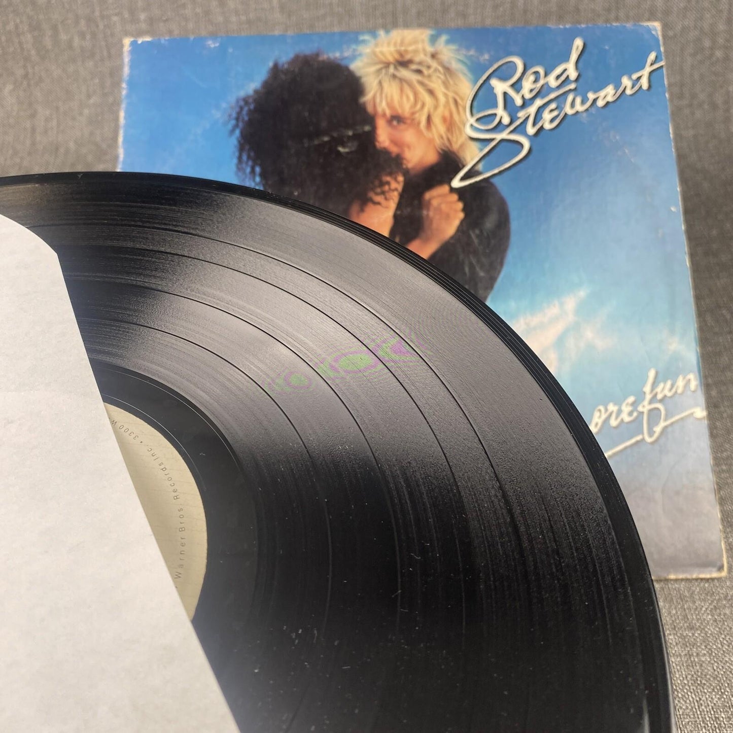 Rod Stewart Lot of 4 Vinyl Records