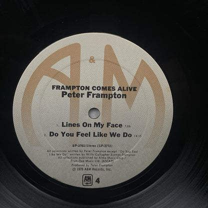 Frampton Comes Alive 2x Vinyl Records 1976