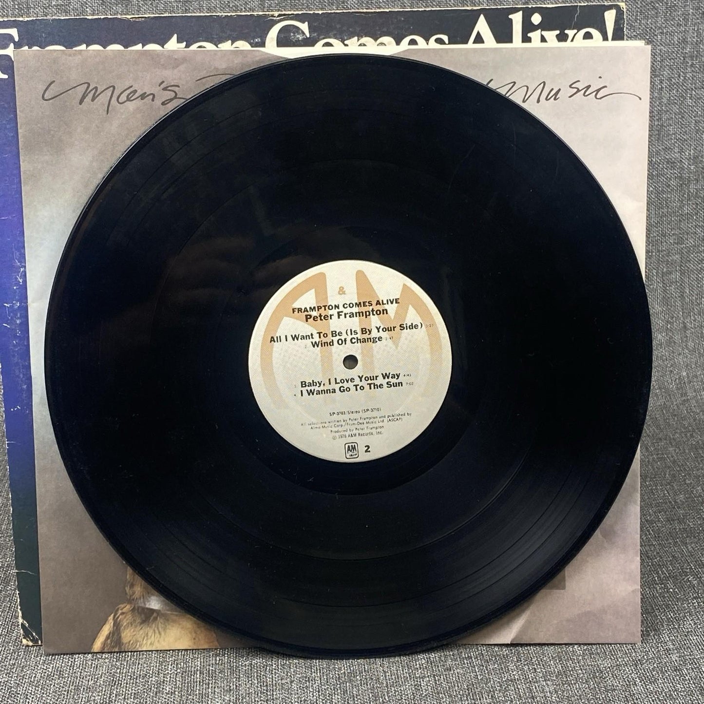 Frampton Comes Alive 2x Vinyl Records 1976