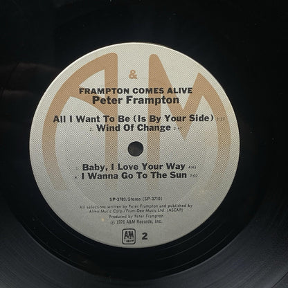 Frampton Comes Alive 2x Vinyl Records 1976