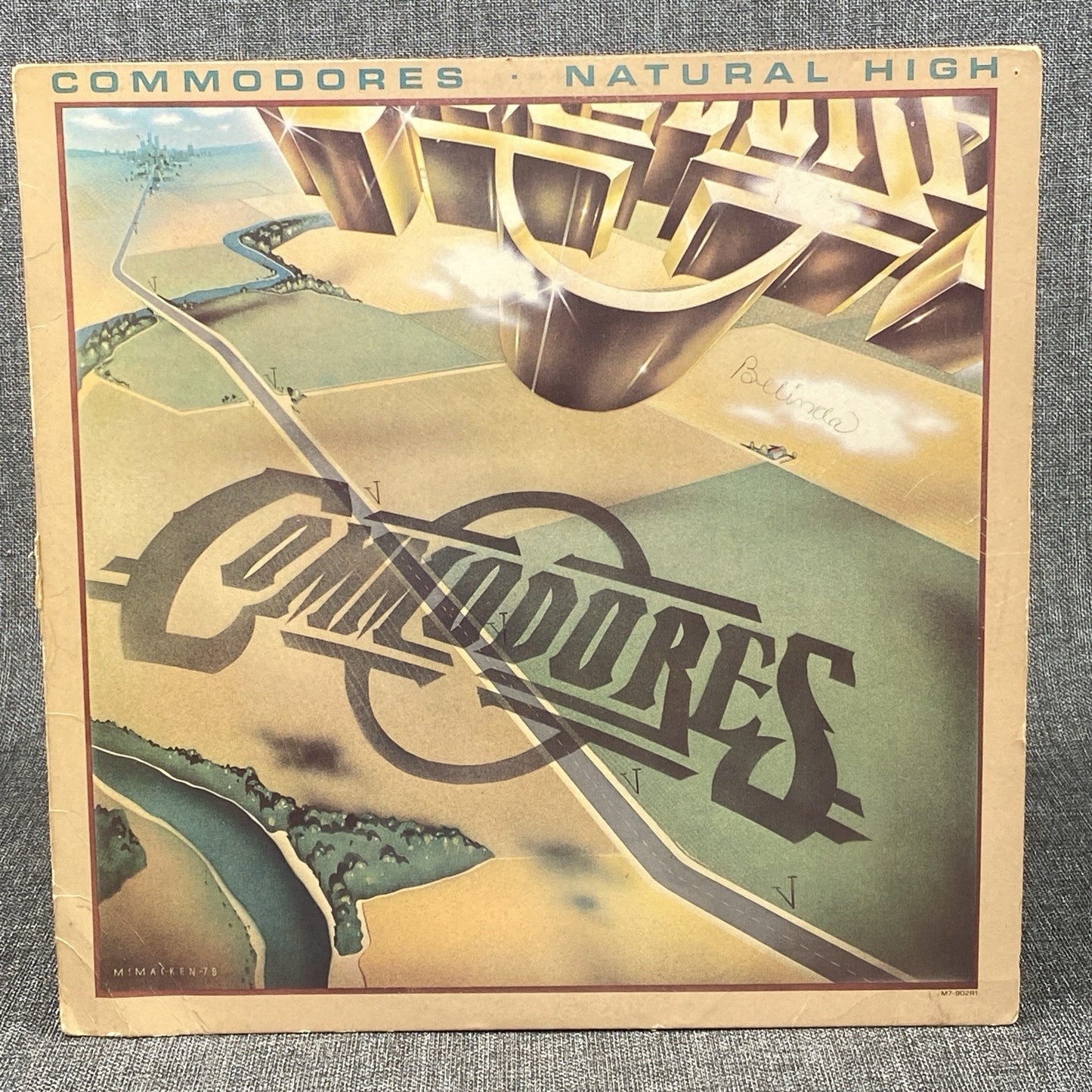 Commodores Natural High Vinyl Record 1978