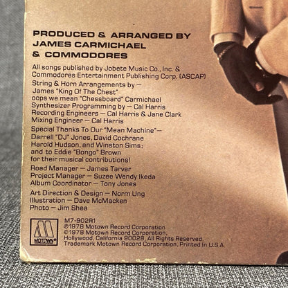 Commodores Natural High Vinyl Record 1978