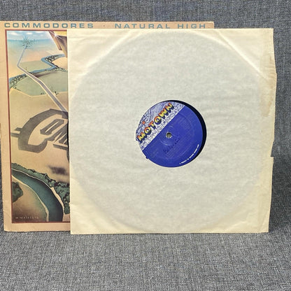 Commodores Natural High Vinyl Record 1978