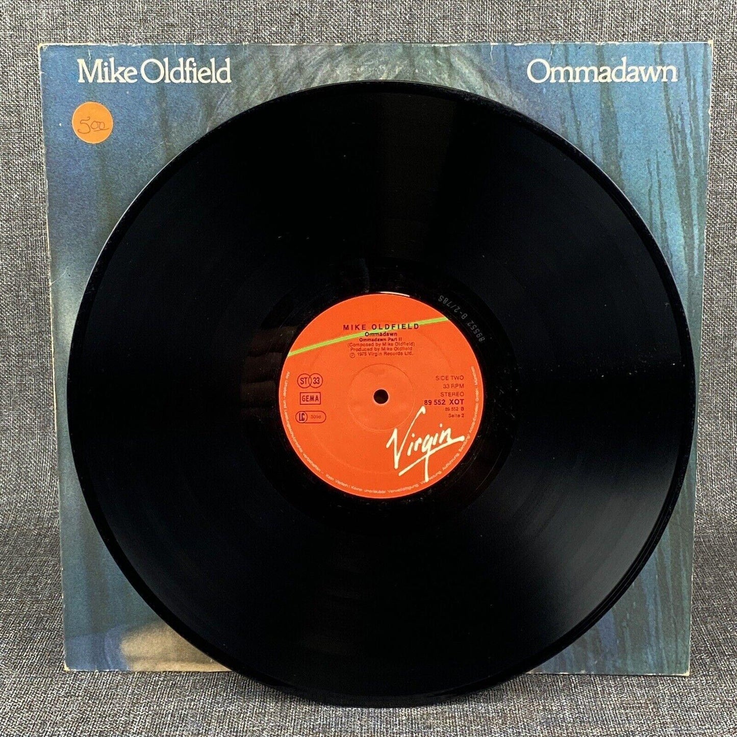Mike Oldfield Ommadawn 1975 Vinyl LP Record