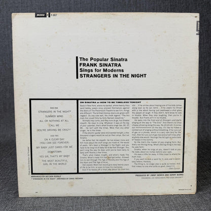 Frank Sinatra Strangers in the Night Warner Bros. Records Vinyl Record