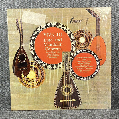 Vivaldi Lute and Mandolin Concerti Vinyl LP Record
