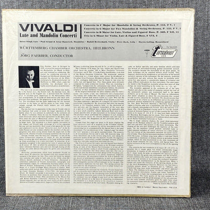 Vivaldi Lute and Mandolin Concerti Vinyl LP Record