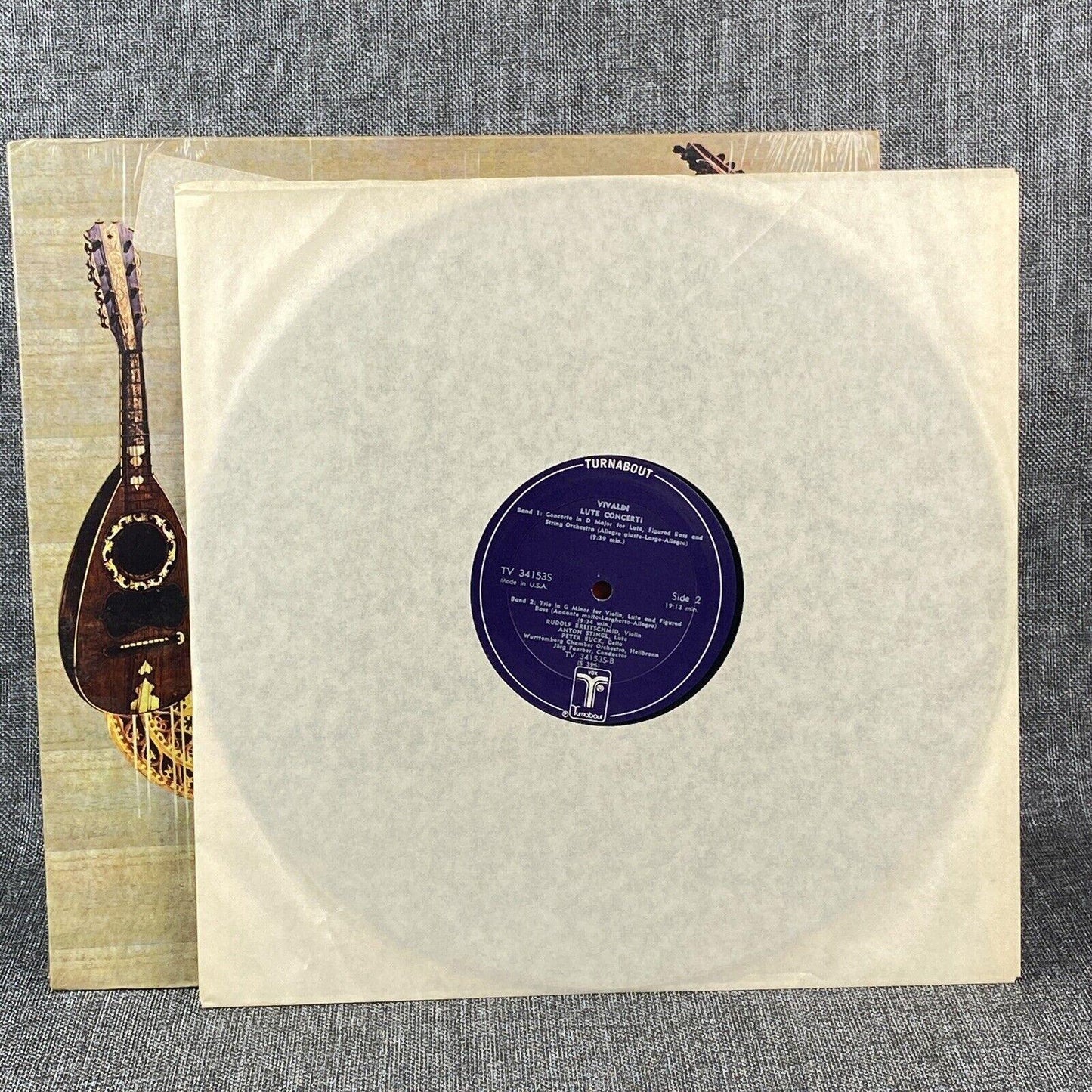 Vivaldi Lute and Mandolin Concerti Vinyl LP Record