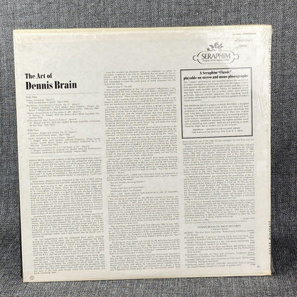 The Art of Dennis Brain Beethoven , Mozart , Haydn , Schumann , NM Vinyl