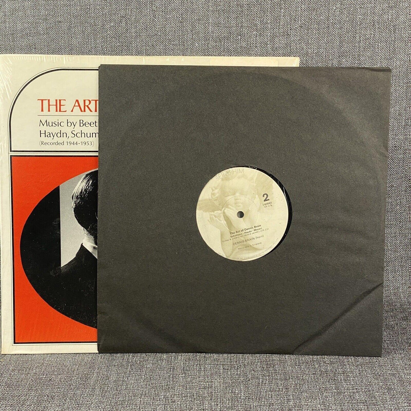 The Art of Dennis Brain Beethoven , Mozart , Haydn , Schumann , NM Vinyl