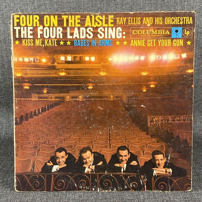 The Four Lads Sing Four on the Aisle Vinyl LP Six-Eye Record