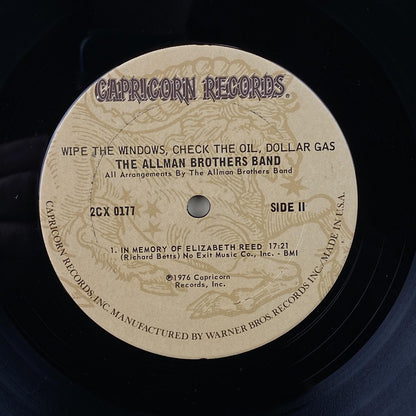 ALLMAN BROTHERS BAND Wipe The Windows.CAPRICORN 2XLP Gatefold