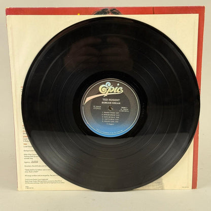 Ted Nugent Scream Dream Vinyl LP 12" 1980 Epic FE 36404 Hard Rock EXCELLENT