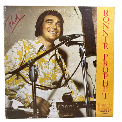 Ronnie Prophet Autographed Vinyl Record Album Volume IV RP 100 Chet Atkins