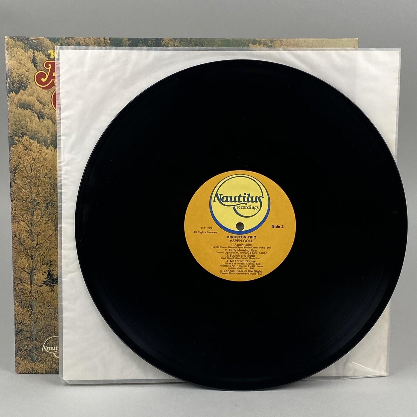 Kingston Trio Aspen Gold Nautilus Vinyl LP Near Mint