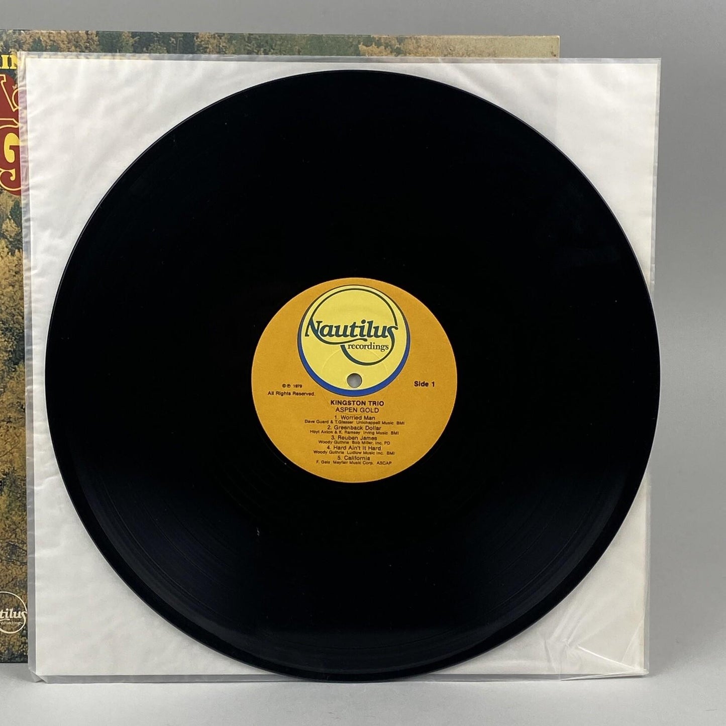 Kingston Trio Aspen Gold Nautilus Vinyl LP Near Mint