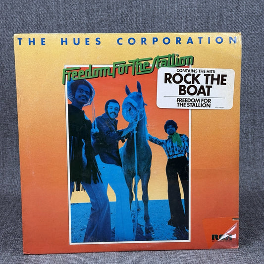 The HUES CORPORATION Freedom for the Stallion 1973 Vinyl Record - SEALED