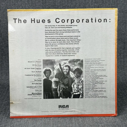 The HUES CORPORATION Freedom for the Stallion 1973 Vinyl Record - SEALED