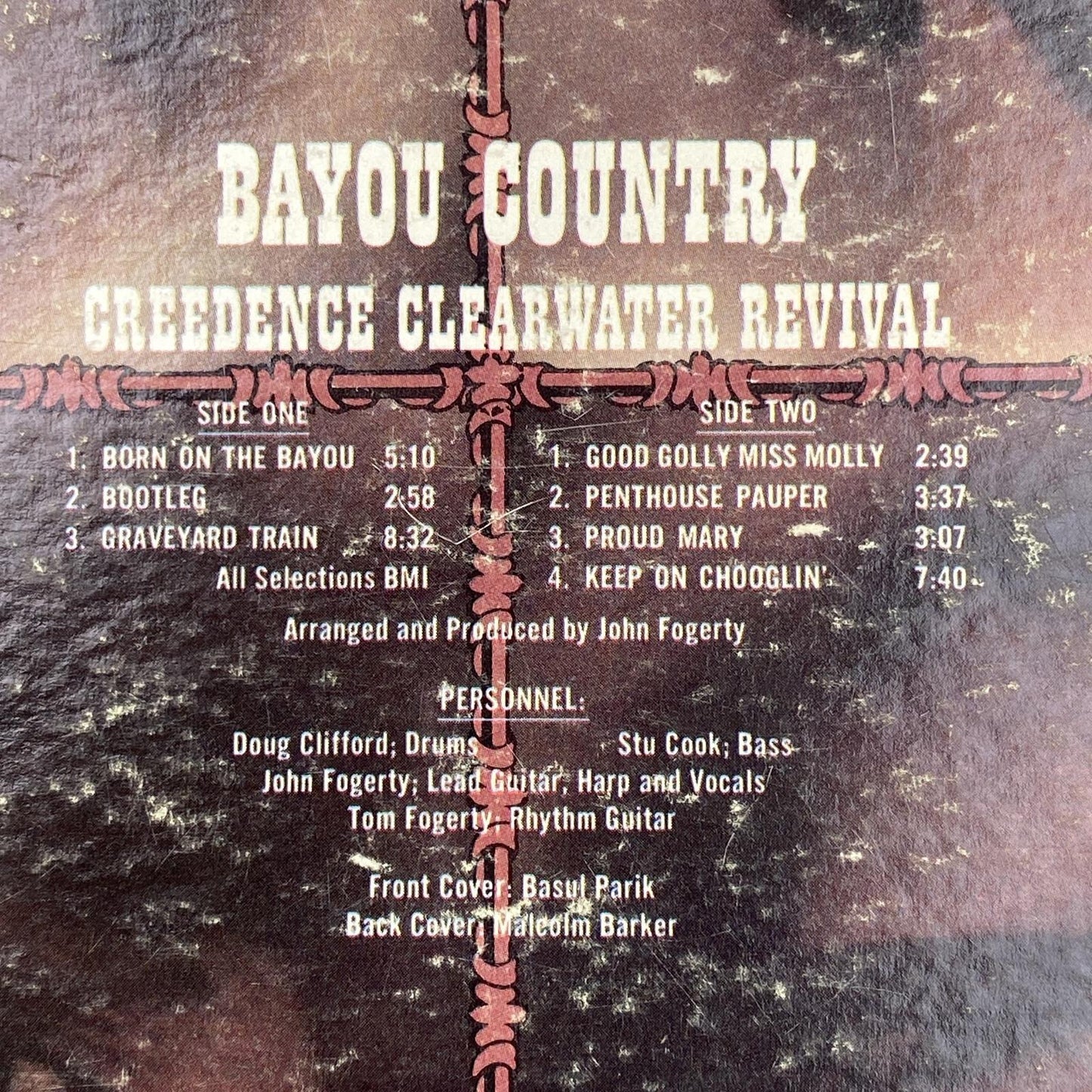 Creedence Clearwater Revival ‎– Bayou Country / Fantasy Vinyl Record