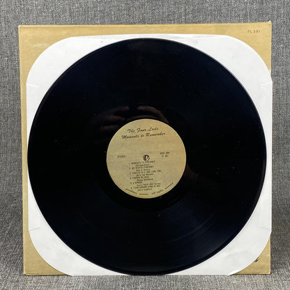 SIGNED THE FOUR LADS Moments To Remember Vinyl LP Franklynn FL 391 NM