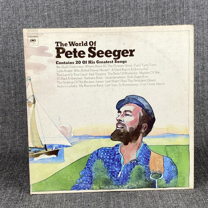 Lot of 2 Pete Seger Vinyl Records Folk music