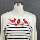 KIM ROGERS Red Cardinals Birds Womens Top PM