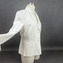 Evan Picone White Blazer Jacket Size 6