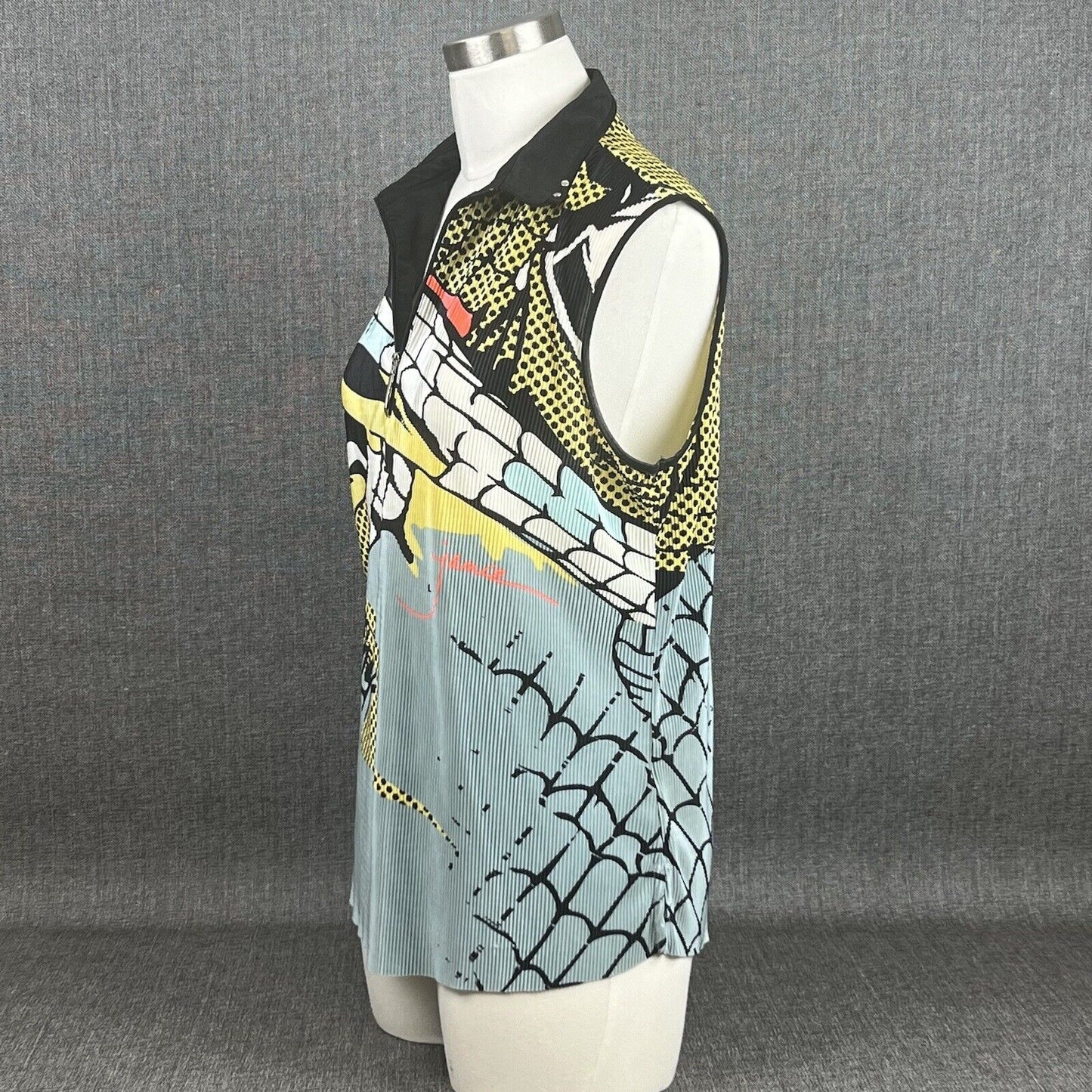 JAMIE SADOCK Top Size Large Sleeveless Multi Color Pattern